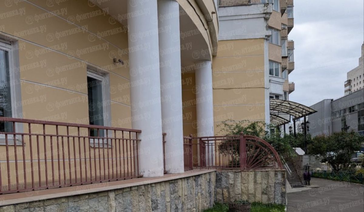 Доисторическое &quot;иглокожее&quot; обнаружено на доме в Петербурге