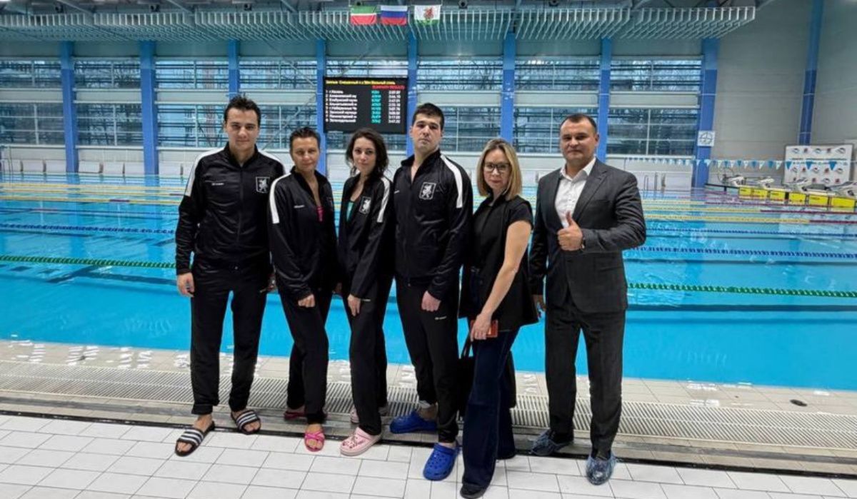 Казанская команда завоевала золото на турнире по плаванию