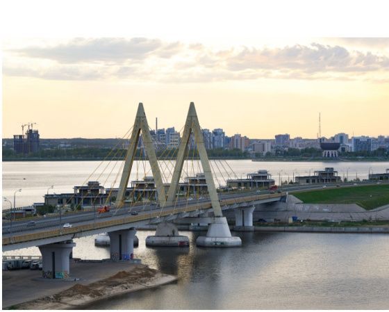 В Казани откроют движение по мосту Миллениум