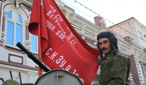 В Башкирии ввели штрафы за игонорирование закона о Знамени Победы