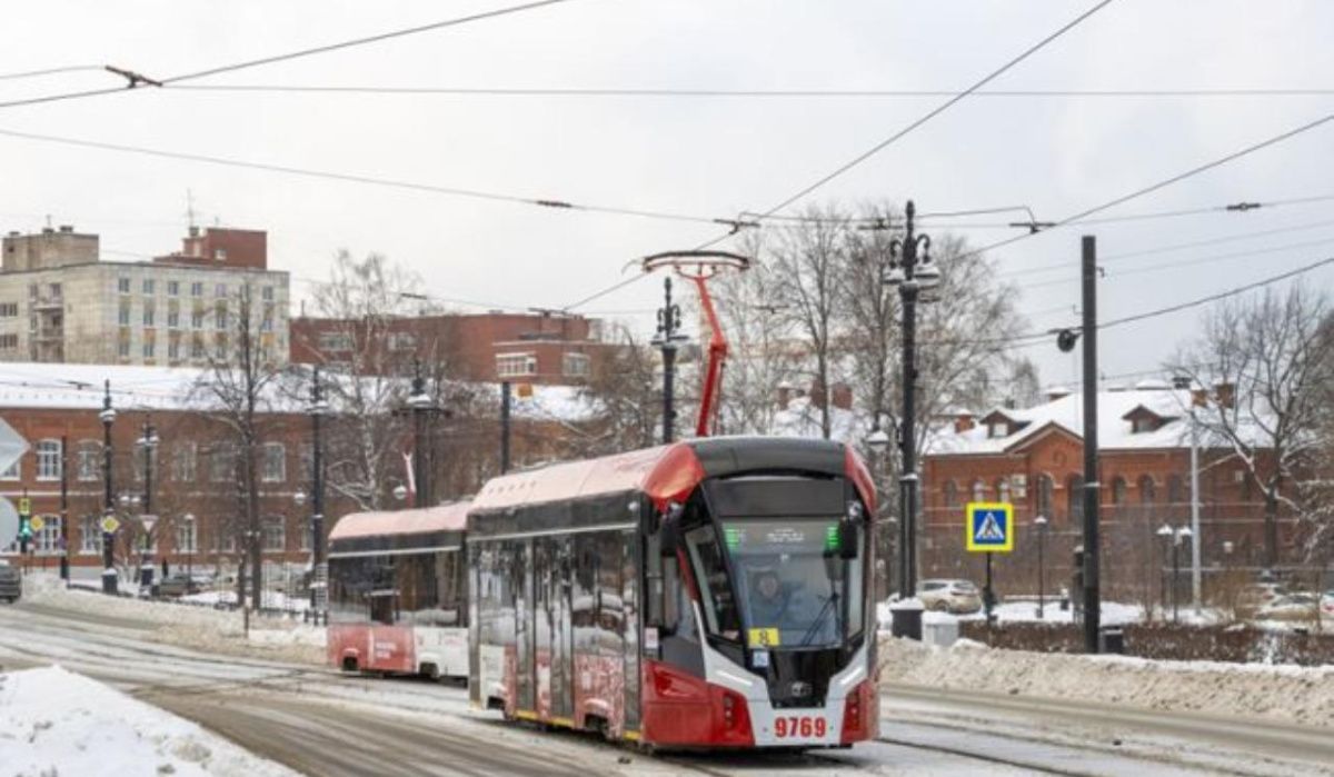 В Перми в новогоднюю ночь будут ездить трамваи и автобусы