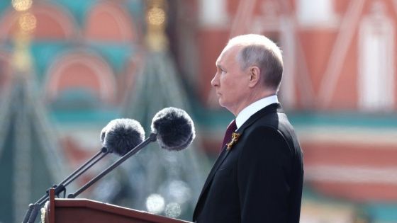 Путин не поздравил народ Украины с Днём Победы
