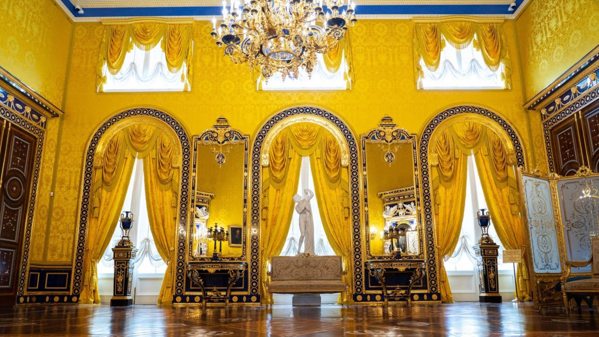 Лионский зал открывается в Царском Селе