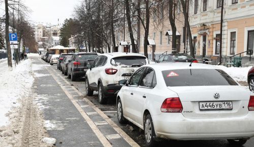 В Казани парковки сделают бесплатными 