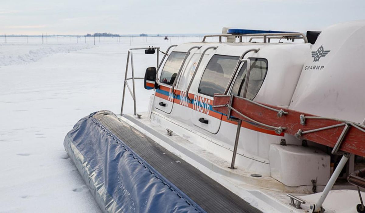 В Казани запустили судно на воздушной подушке 