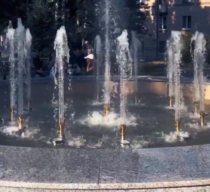 В Казани появился новый фонтан