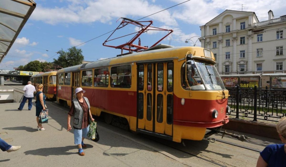 В Екатеринбурге изменится схема 5 трамвайных маршрутов