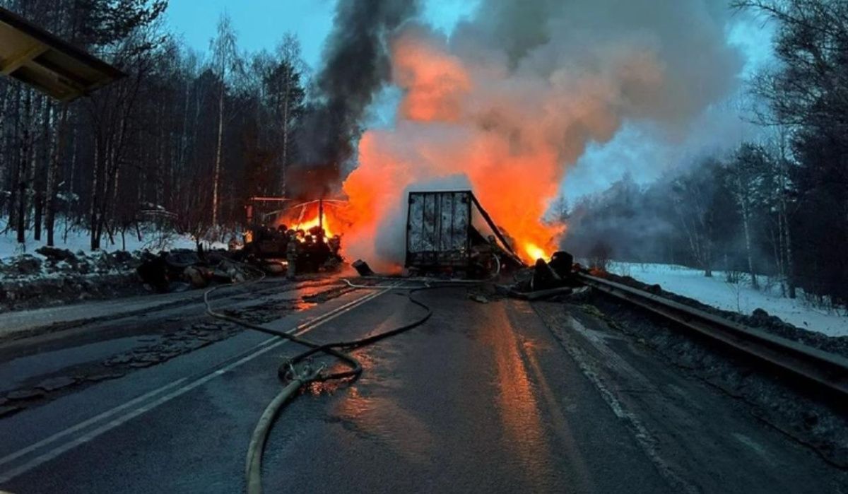 Стало известно, почему в Челябинской области перекрыта трасса М5