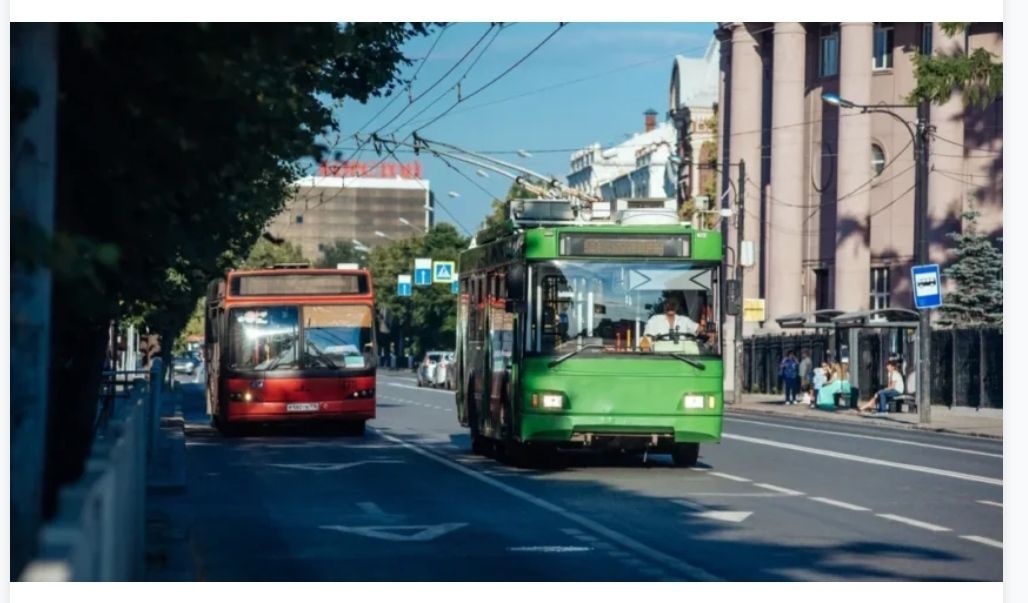 В Казани увеличится количество троллейбусов