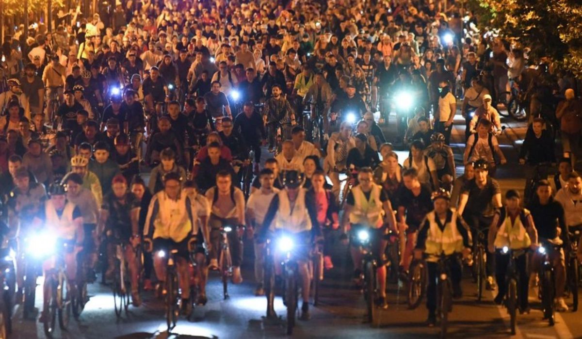 Несколько тысяч человек приняли участие в казанском велофесте
