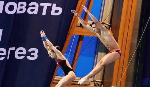 В Казани стартовали Международные соревнования по прыжкам в воду