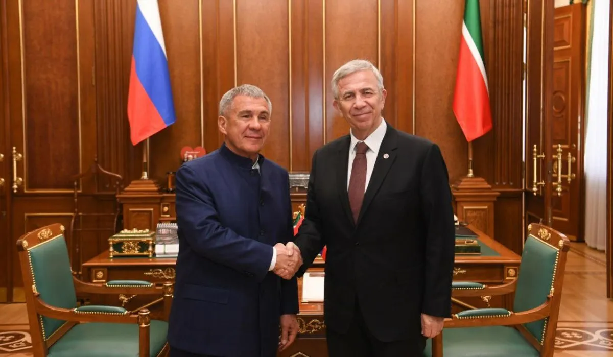 Глава Татарстана встретился с мэром Анкары