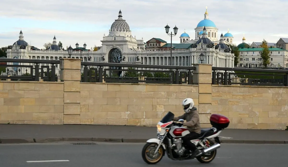 Казань признали одним из самых удобных городов для езды на мотоцикле